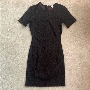 Elegant Black Lace Dress